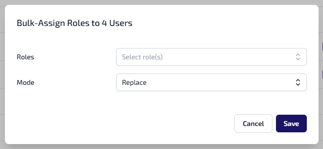 Assign Roles